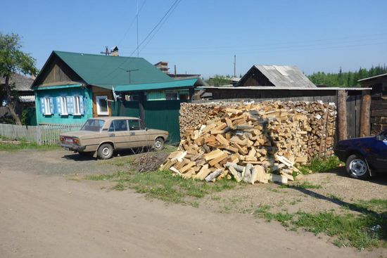 Der sibirische Winter ist lang und hart