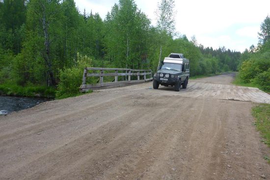 Auf dem Weg zum nächsten Camp