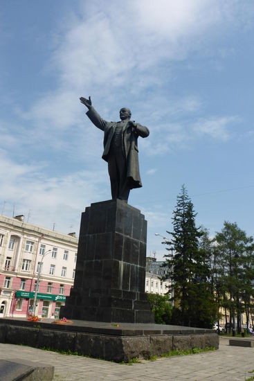 Genosse Lenin darf nicht fehlen