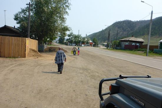... hier sind sie zufrieden auf dem Weg nach Hause