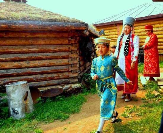 Drei burjatische Generationen