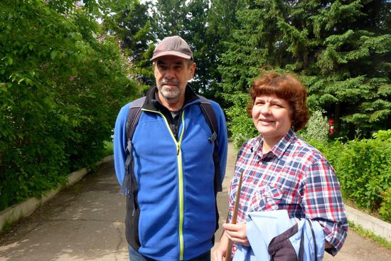 Begegnungen: Tatjana führt uns durch das Baikalmuseum