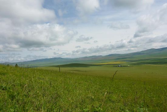 So stellt man sich Landschaften in der Mongolei vor