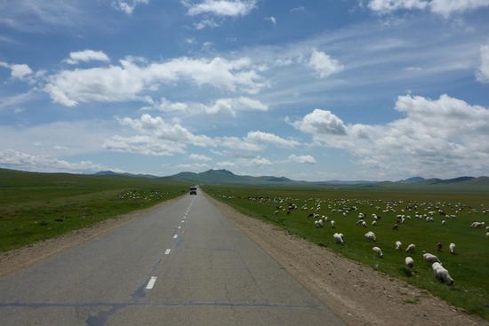 ... noch auf Asphalt