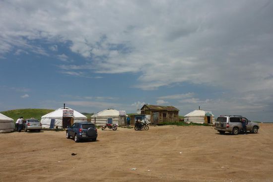 Mongolische Raststätte