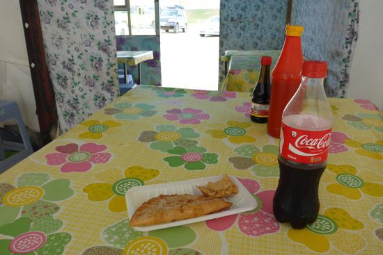 ... das Stück für 800 Tugrik (35 Eurocent), köstlich