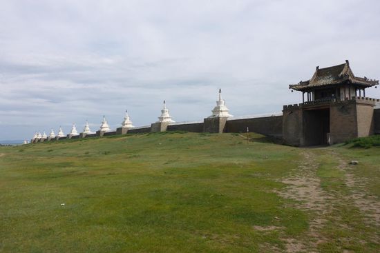 Die 108 Wehrtürme unterscheiden sich ...