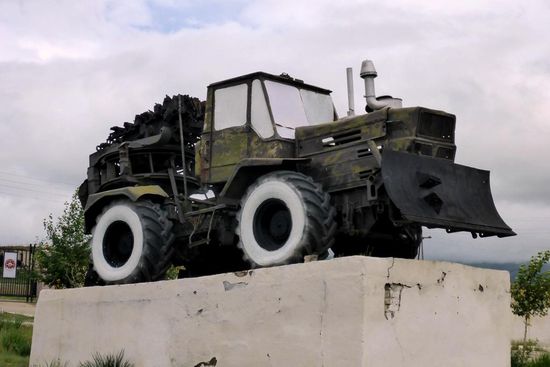 Baumaschinen-Prototyp