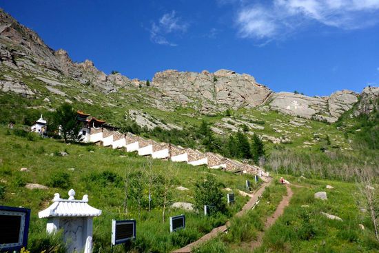 Klosteranlage in atemberaubender Landschaft