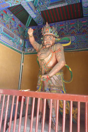 Er schützt vor den bösen Geistern