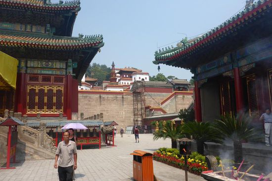 Die Klosteranlage umfaßt 19 Gebäude