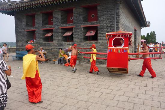 Touristenspektakel ...