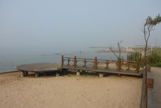 Strand am Gelben Meer