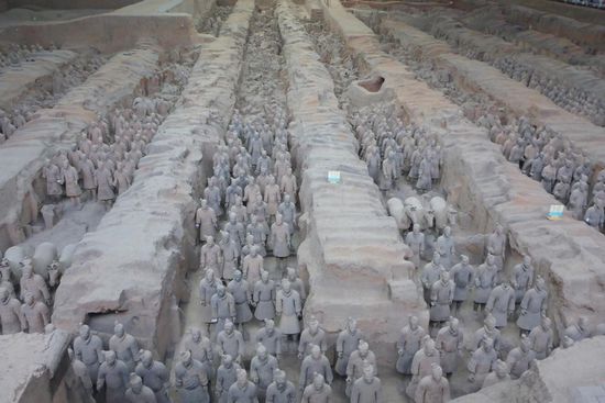 Xi'an hatte seine Blütezeit im 7. und 8. Jahrhundert als Kaiserstadt in der Tang-Dynastie ...