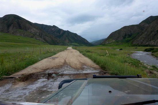 Offroad im westlichen Hochland, auf einer Höhe von etwa 3000 m üNN ...