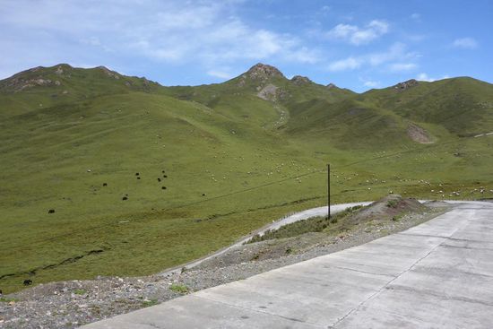 Wieder abwärts durch ...