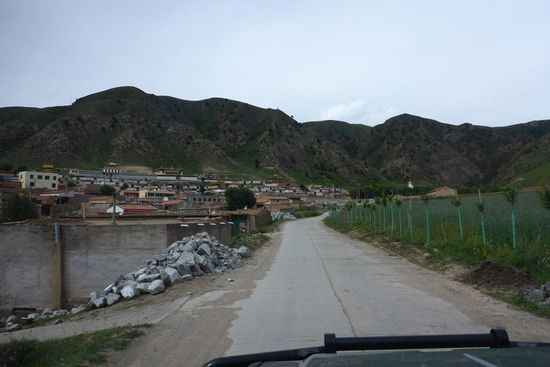 Siedlung auf einer Höhe von über 3000 m üNN ...