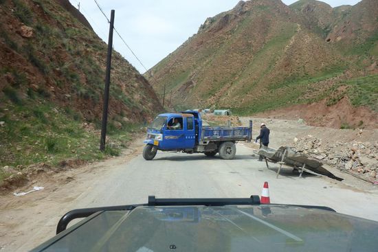 Chinesischer Straßenbau