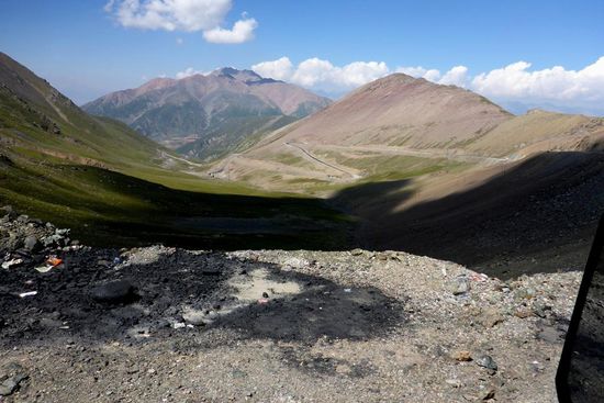 Beeindruckende Bergwelt ...