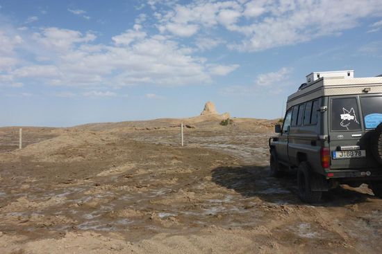 Wieder in der Wüste Gobi ...