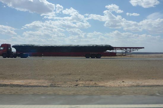 ... gut, daß es geradeaus geht