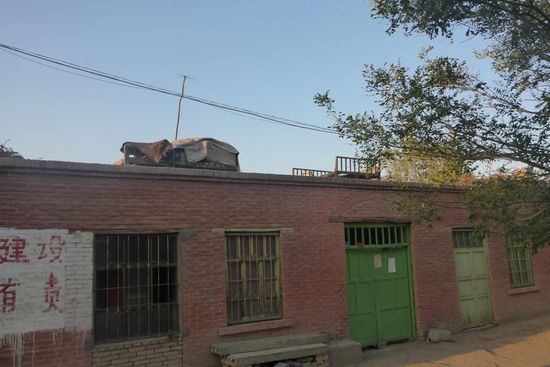 Wegen des Wüstenklimas schlafen viele Bewohner der Region unter freiem Himmel