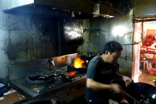 ... in der Küche ...