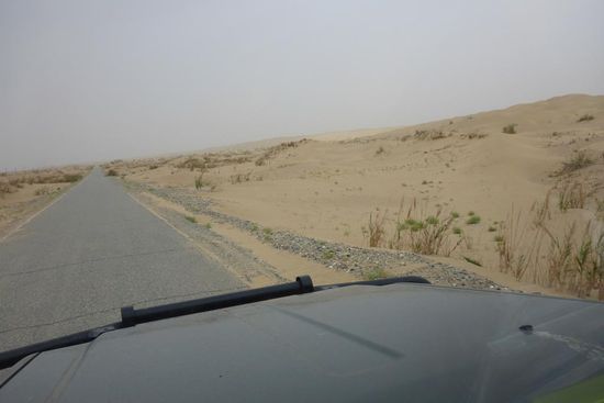 ... oder auf einer Nebenstraße