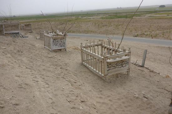 ... muslimischer Wüstenfriedhof