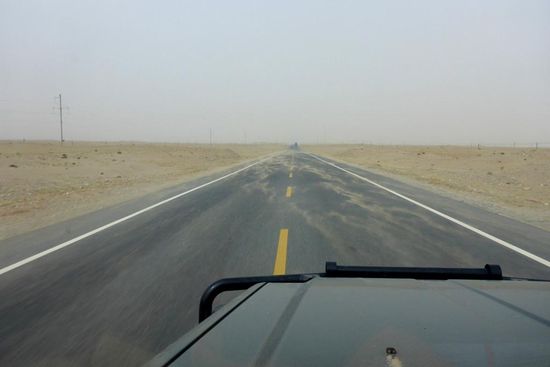 Ohne künstliche Begrünung ist das Wüstenfeeling intensiver