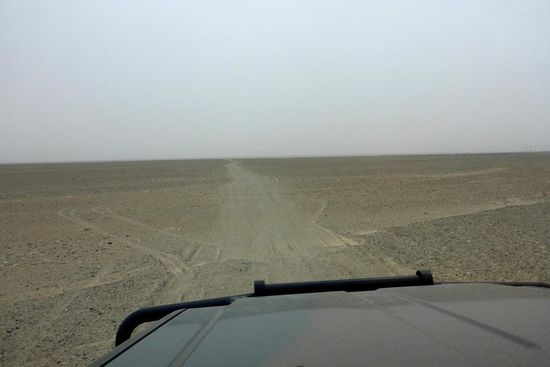 Auf dem Weg zur Mittagsrast ...