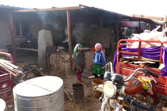 Rauchende Kessel warten