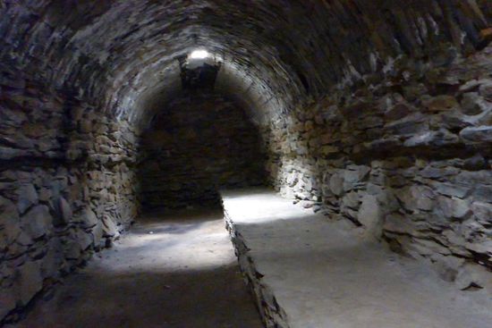 ... hier die Küche, die Tiere blieben außerhalb