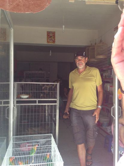 Nachtrag: In einer Zoohandlung in China