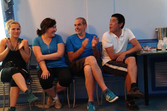 Nachtrag: Spaß mit unseren Guides in Rußland