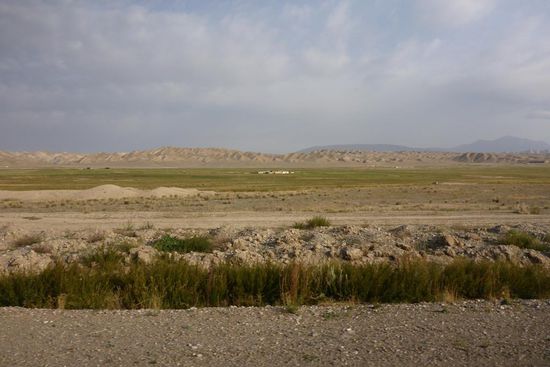 Die Region Kirgisiens an der chinesischen Grenze ist sehr dünn besiedelt