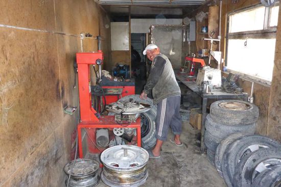 ... perfekt gemacht für 200 Som (knapp 3 Euro)