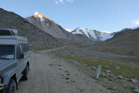Es wird langsam dunkel im Tal