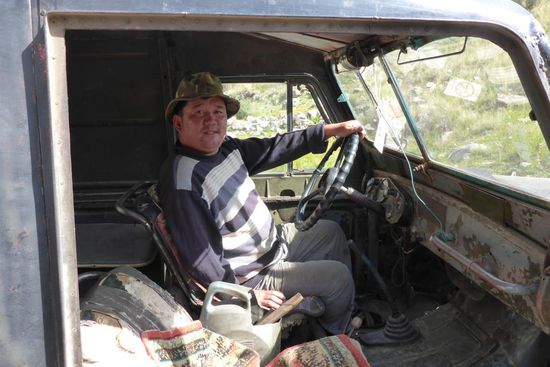 ... und sein stolzer Besitzer