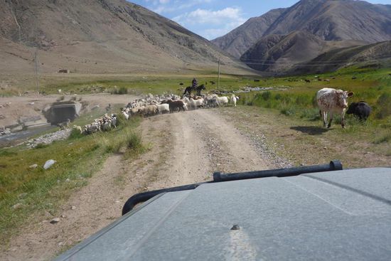 Dieses Hochtal erstreckt sich über 20 km auf einer Höhe zwischen 2300 - 2500 m üNN