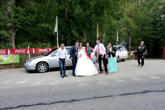 Unterwegs: Viel Glück !