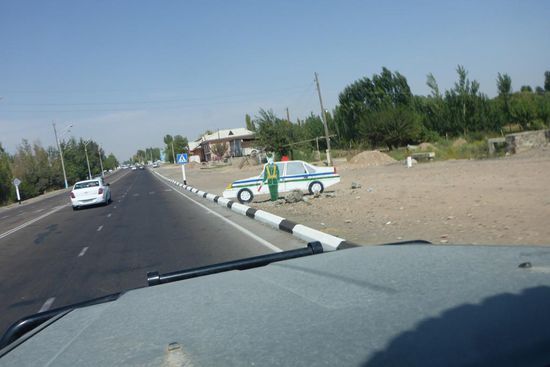 Solche Attrappen haben wir zuletzt in Sibirien gesehen