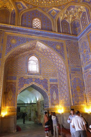 ... die Wände sind auch schön anzuschauen