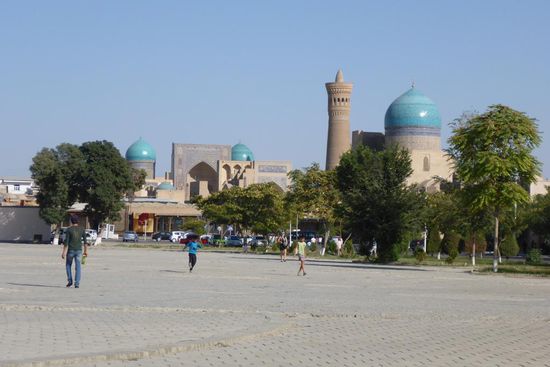 die Skyline von Bukhara
