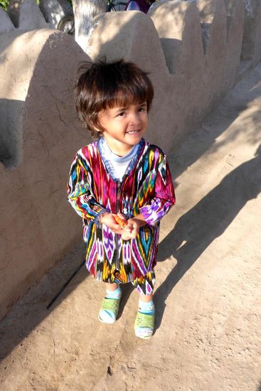 Hübsche Einwohnerin