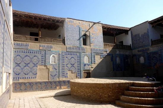 Schöne Ausgestaltung der Innenhöfe ...