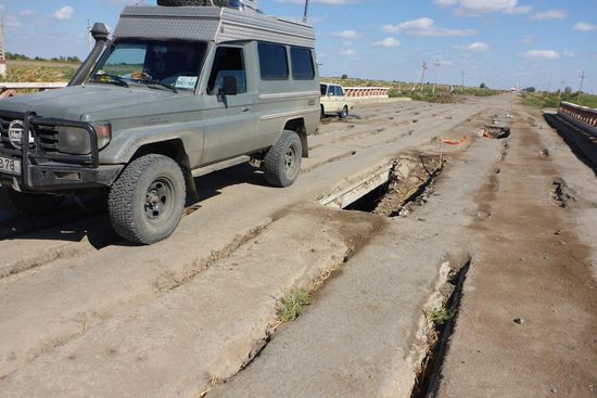 Sieht brüchig aus, hält aber noch eine Weile