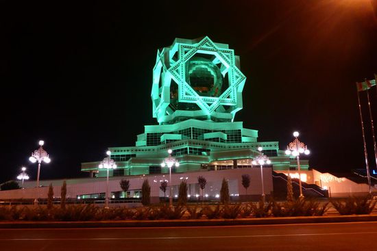 ... in Ashgabat ...