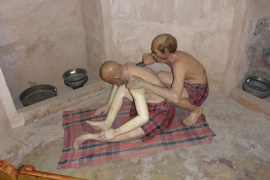 ... es wurde auch geschröpft