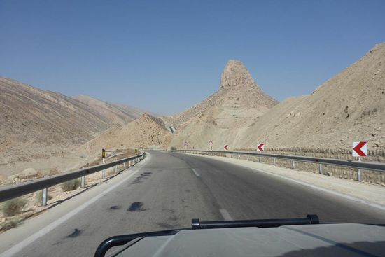 Nordwärts über die Berge ...